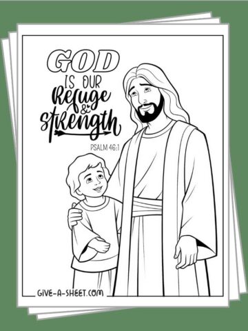 Printable bible verse coloring pages free download.
